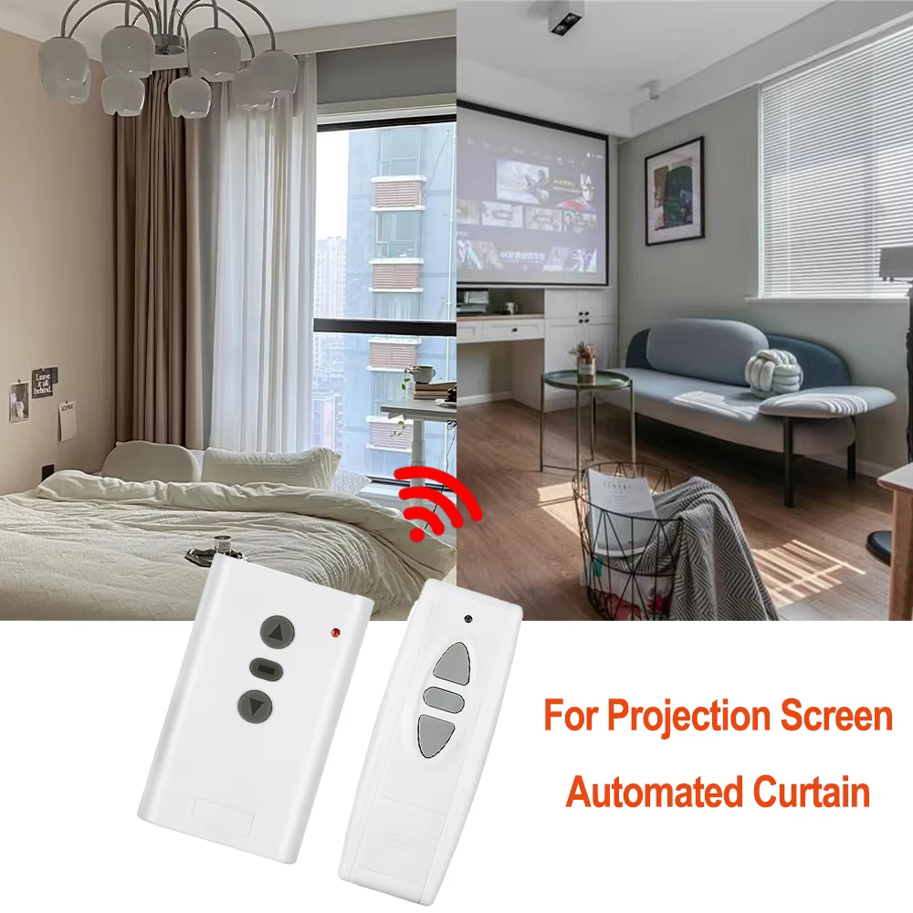 Universal Remote Smart Home - ホームアシスタントAC 220VインテリジェントデジタルRFワイヤレスリモコンスイッチシステム（プロジェクションスクリーン/ガレージドア/ブラインド用）