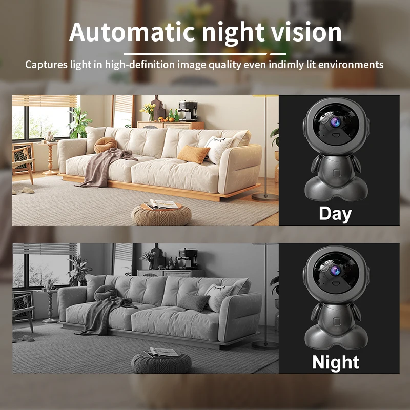 8MP WiFi監視ロボットカメラ PTZセキュリティベビー - Smart Home Camera Ezviz のレビューと価格