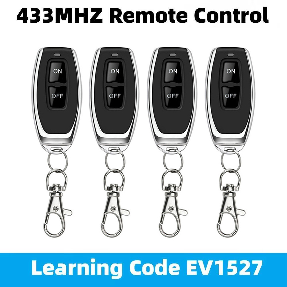 433MHz 学習リモコン RF リモコン学習コード EV1 - Universal Remote Smart Home のレビューと価格