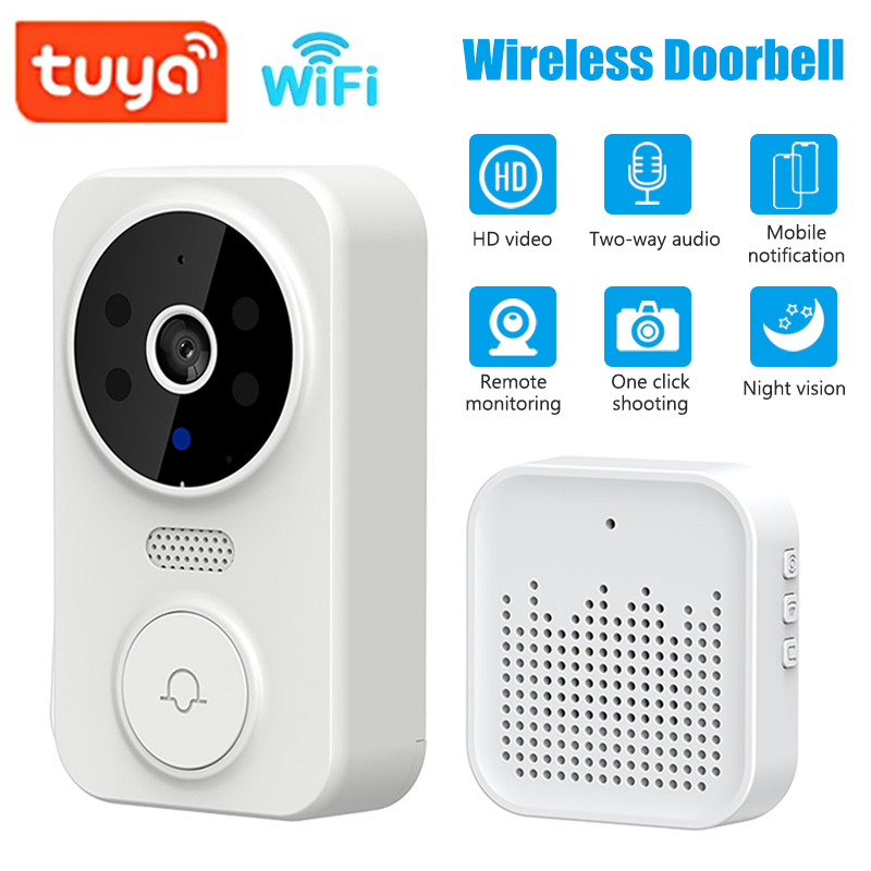 WiFi スマートビデオドアベルカメラナイトビジョンスマート - Smart Home Video のレビューと価格