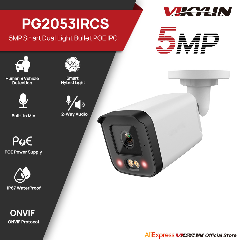 VIKYLIN IPセキュリティカメラ 5MP スマートデュ - Smart Home Microsoft のレビューと価格