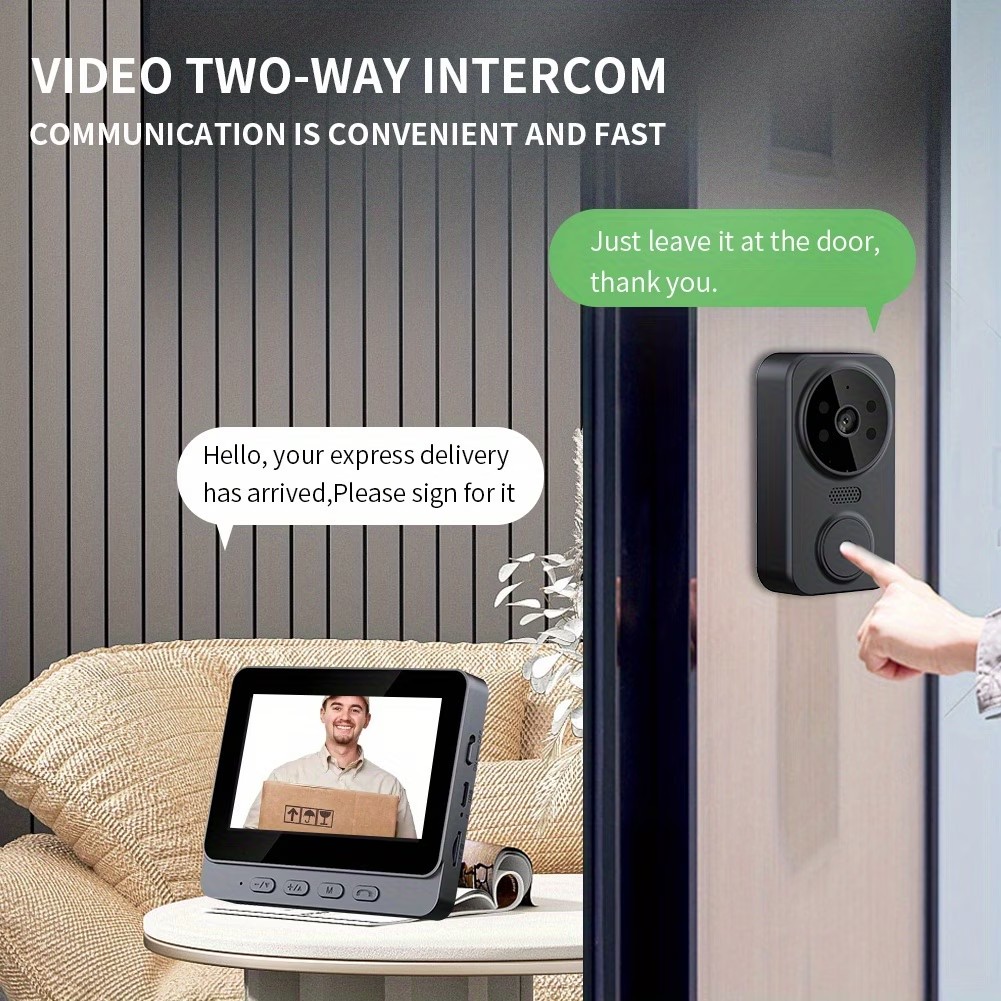 4.3インチIPS液晶ディスプレイ搭載、2.4GHzワイヤレ - Smart Home Video のレビューと価格