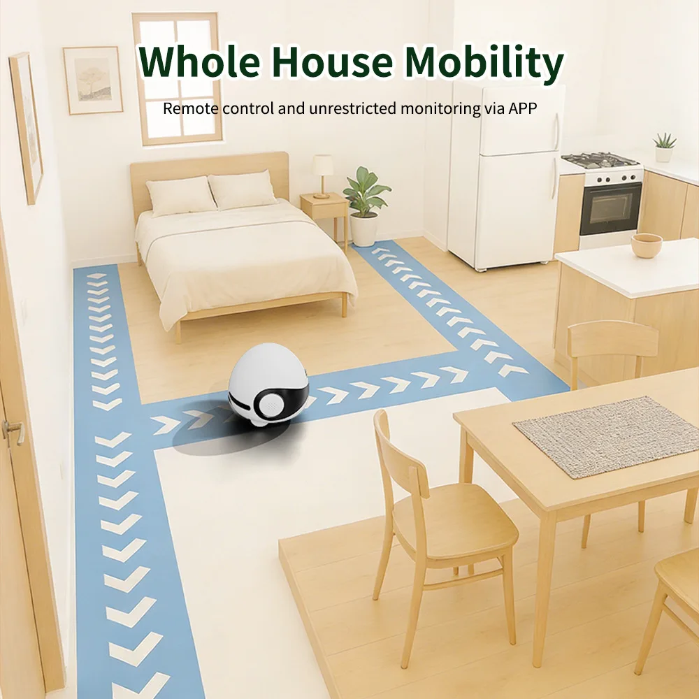 ベビー用WiFi 2MPカメラロボット 犬猫用 1080P  - Smart Home Camera Ezviz のレビューと価格